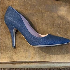Kate spade denim pumps